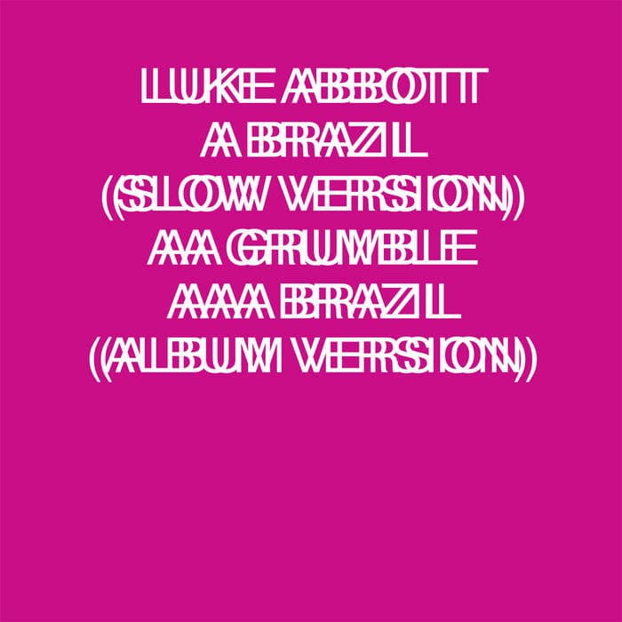 Brazil — Luke Abbott cover