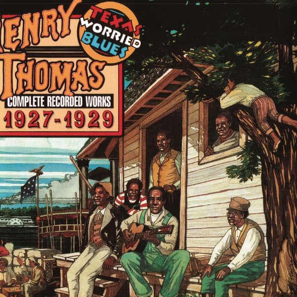 Henry Thomas — Texas Easy Street cover